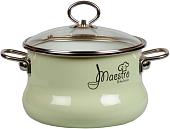 Кастрюля СтальЭмаль Maestro 8ST205S (салатовый)