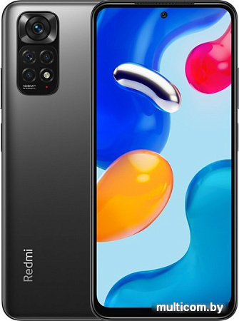 Смартфон Xiaomi Redmi Note 11S 6GB/128GB международная с NFC (графитовый серый)