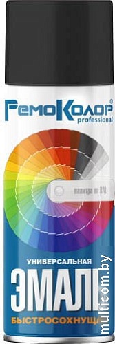 Remocolor Универсальная акриловая 69-9-111 0.52 л (черный глянцевый)