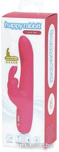 Вибратор Happy Rabbit Slimline Curve Rechargeable 73133
