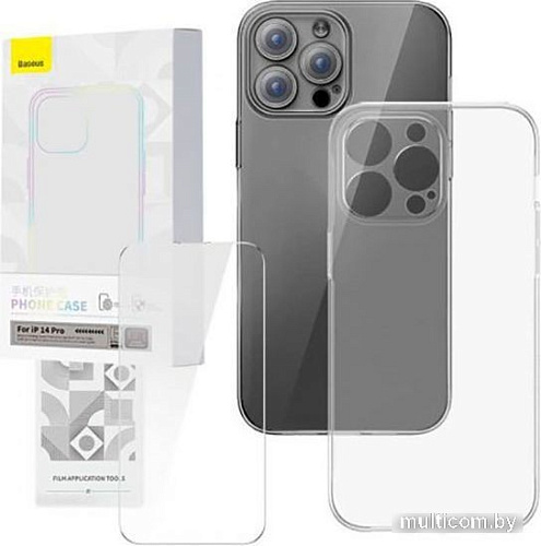Чехол для телефона Baseus Corning Series Protective Case для iPhone 14 Pro (прозрачный)