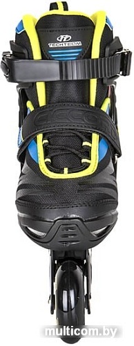 Роликовые коньки Tech Team Accord 2021 (р. 30-33, черный/синий)