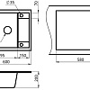 Кухонная мойка Granula GR-6002 (турмалин)