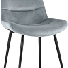 Стул Stool Group Остин (велюр, серый)