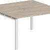 Стол Norden 120x143.8x75 SG.244.OL.63.WH (белый/дуб светлый)