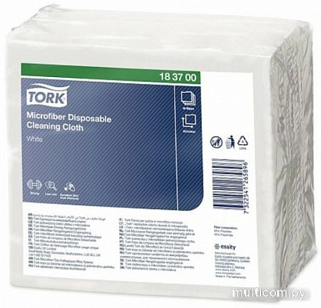 Салфетка хозяйственная Tork 9070355 (40 шт, белый)