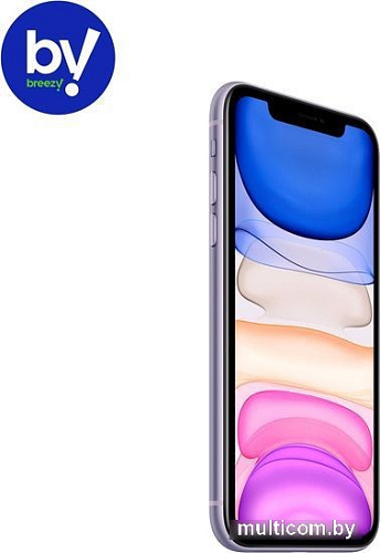 Смартфон Apple iPhone 11 128GB Воcстановленный by Breezy, грейд C (фиолетовый)