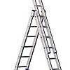 Лестница-стремянка Алюмет трехсекционная универсальная 6315 3x15