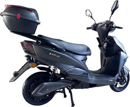 Электроскутер ZeuS Storm (серый)