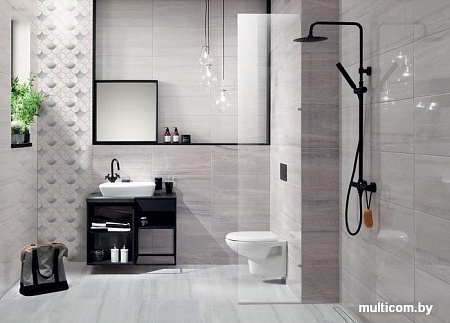 Керамическая плитка Tubadzin S-Artemon Silver (308x608)