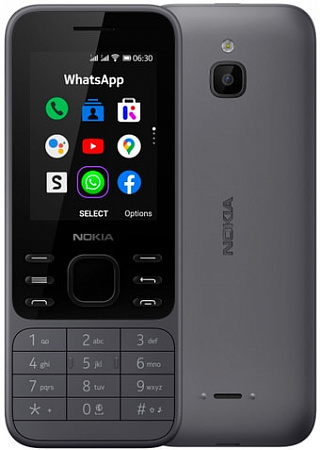 Мобильный телефон Nokia 6300 4G Dual SIM (серый)