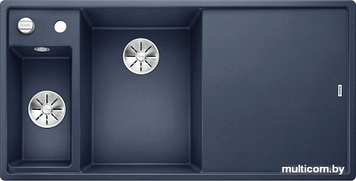 Кухонная мойка Blanco Axia III 6 S (разделочная доска из ясеня, кофе) 524652