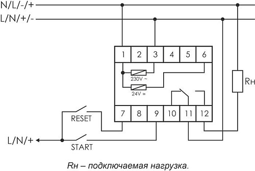 Реле времени Евроавтоматика F&F PCS-516 EA02.001.013
