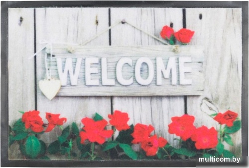 Придверный коврик SunStep Интерьерный Welkome 40х60 37-716 (разноцветный)