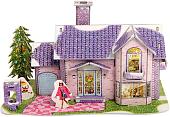 3Д-пазл Sima-Land Сказочный домик 504043 XY-518