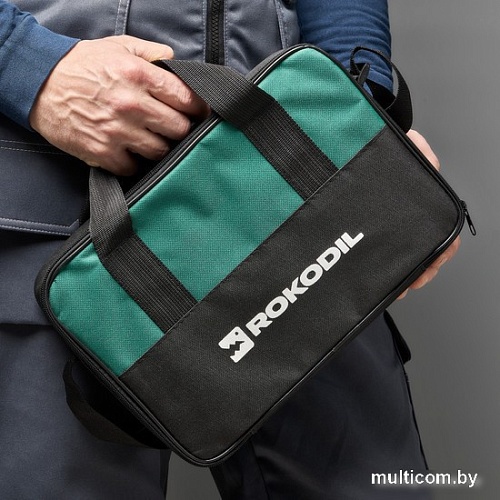 Дрель-шуруповерт Rokodil Twist 2 Air 1047298 (с 2-мя АКБ, сумка, набор оснастки)