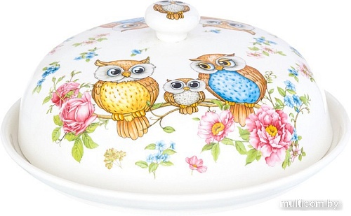 Блюдо Elan Gallery Совушки 420238