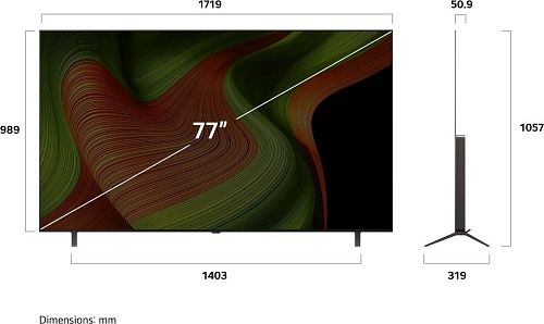 OLED телевизор LG OLED AI B5 OLED77B5RLA