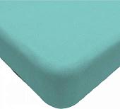 Постельное белье Luxsonia Трикотаж 120x200 Мр0010-9 (бирюзовый)