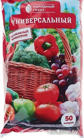 Торф Народный грунт Универсальный 4607049610953 (50 л)