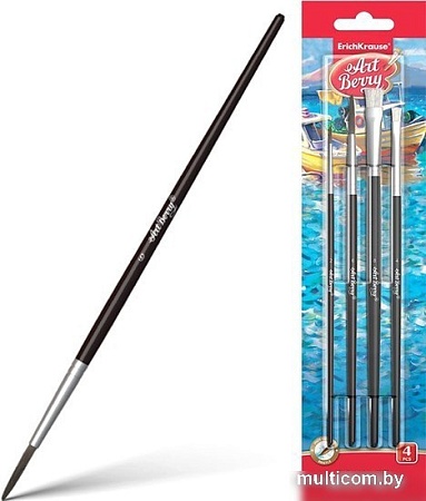 Набор кистей Erich Krause ArtBerry 36124 (4 шт)