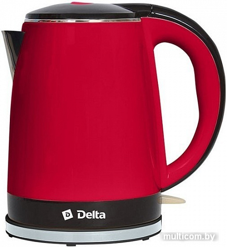 Электрочайник Delta DL-1370 (красный/черный)