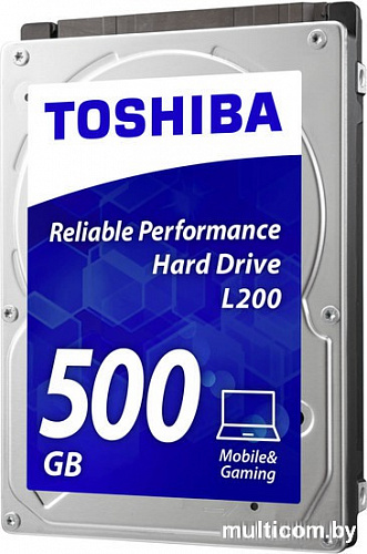 Жесткий диск Toshiba L200 500GB [HDWJ105UZSVA]