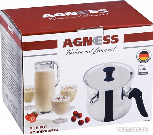 Молочник Agness 907-051