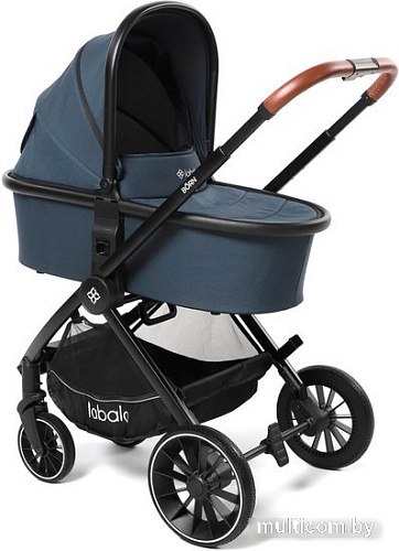 Универсальная коляска Labala Born 2021 (2 в 1, jean blue)