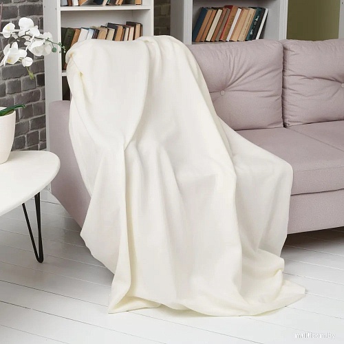 Плед Casa Conforte London Basic 130x170 6154723 (экрю)