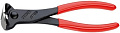 Кусачки торцевые Knipex 6801180