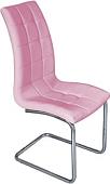 Стул Mio Tesoro Пина DC-017 (розовый/хром)