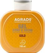 Косметика по уходу за телом Agrado Гель для душа Bath Gel Gold 750 мл