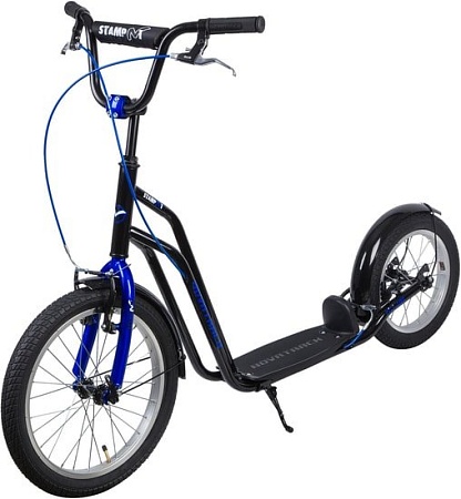 Самокат Novatrack City Line (черный)