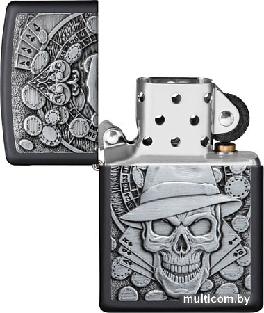 Зажигалка Zippo Black Matte 49183