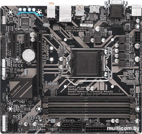 Материнская плата Gigabyte B360M DS3H (rev. 1.0)