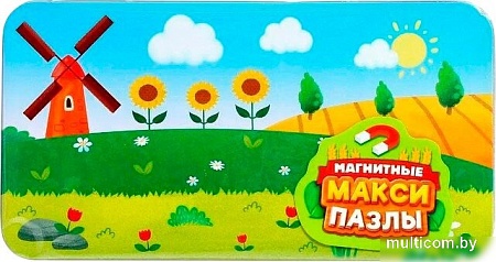 Мозаика/пазл Puzzle Time Магнитные макси. На ферме 9347985