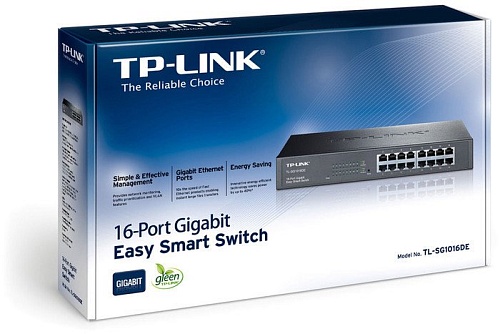 Коммутатор TP-Link TL-SG1016DE