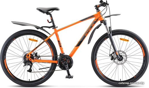 Велосипед Stels Navigator 745 MD 27.5 V010 р.21 2020 (оранжевый)