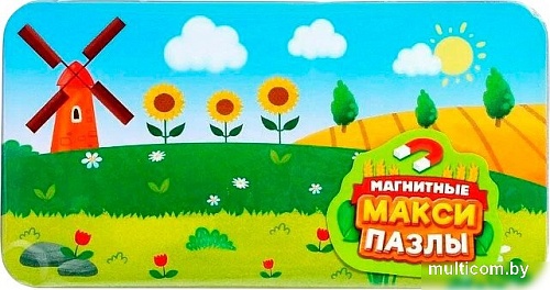 Мозаика/пазл Puzzle Time Магнитные макси. На ферме 9347985