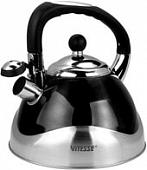 Чайник со свистком Vitesse VS-1120 (черный)
