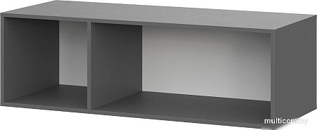 Шкаф распашной Mio Tesoro ШК 5 1200 Антресоль (графит серый)