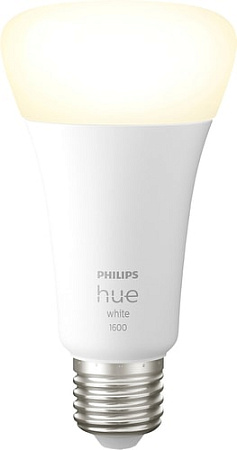Светодиодная лампа Philips Hue White A67 E27 2700K 15.5 Вт
