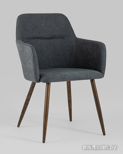 Стул с подлокотниками Stool Group Кинг (серый)