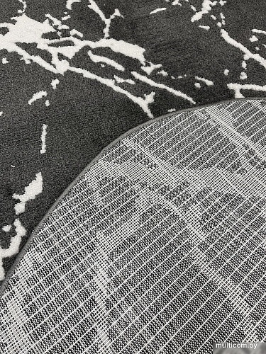 Ковер для жилой комнаты Safyun Bravo SN539-GREY-CREAM-OVAL (0.8x1.5)