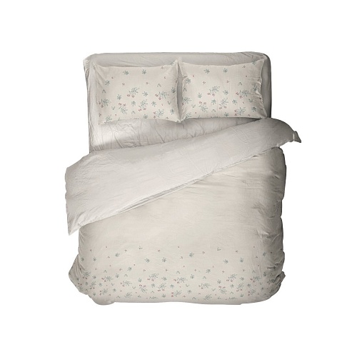 Постельное белье Блакiтны лён Iмгненне 50х70 4898 651501 1.5сп