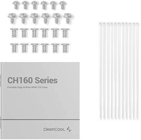 Корпус DeepCool CH160 WH R-CH160-WHNGI0-G-1