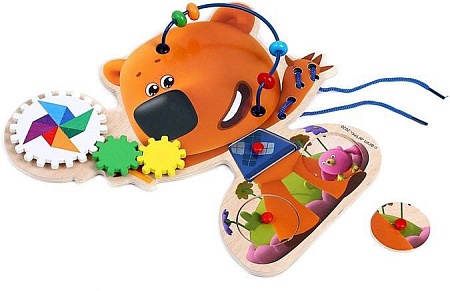 Бизиборд Буратино Ми-ми-мишки бизиборд кеша MMM-20