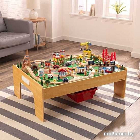 Набор железной дороги KidKraft Adventure Town Railway Train Table 18025