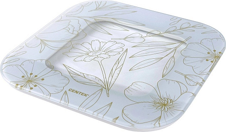 Напольные весы CENTEK CT-2440 (цветы)